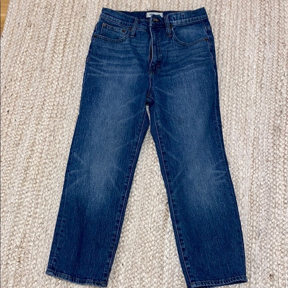 Madewell high rise straight jean - Picture 2 of 4